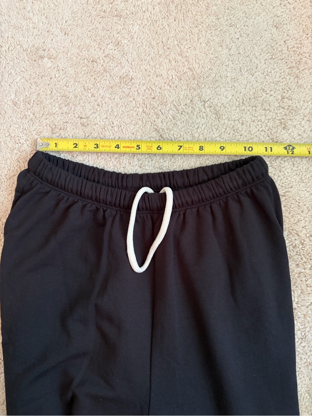 Offline By Aerie NWT OTT Fleece Super Wide Leg Black Pull On Pants Womens Sz XS - Picture 7 of 10